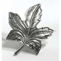 Emenee MK1036-ABR Home Classics Collection Maple Leaf 2-1/2 inch x 2-5/8 inch in Antique Matte Brass nature Series